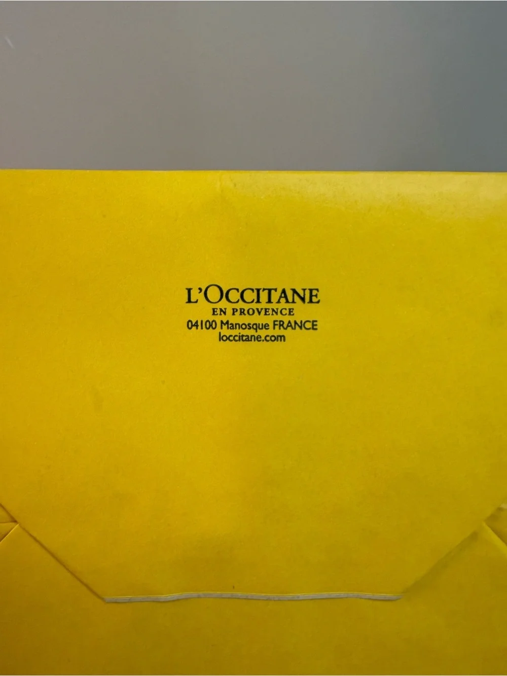 L'Occitane en Provence Gift Box Shopping Bag Packaging Ribbon Tissue Bundle